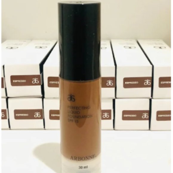 COPY - COPY - HTF ARBONNE Perfecting Liquid Foundation SPF 15 NEW In Box 1 FL Oz - Picture 1 of 4